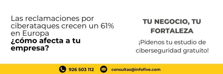 Las reclamaciones por ciberataques aumentan un 61% en Europa